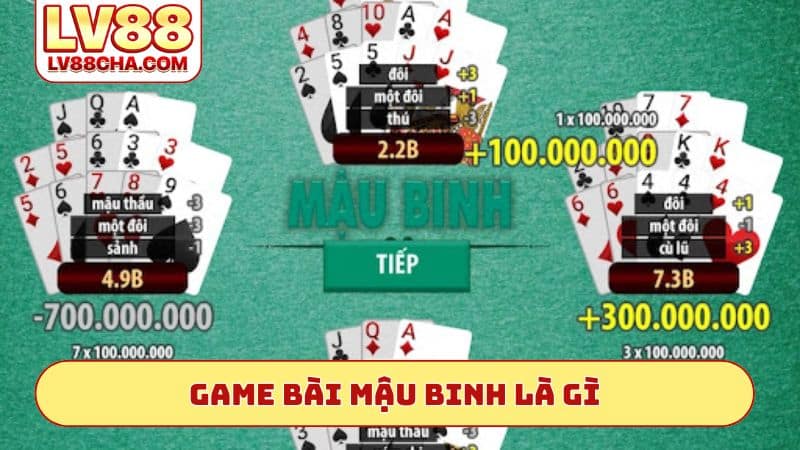Game bài mậu binh là gì
